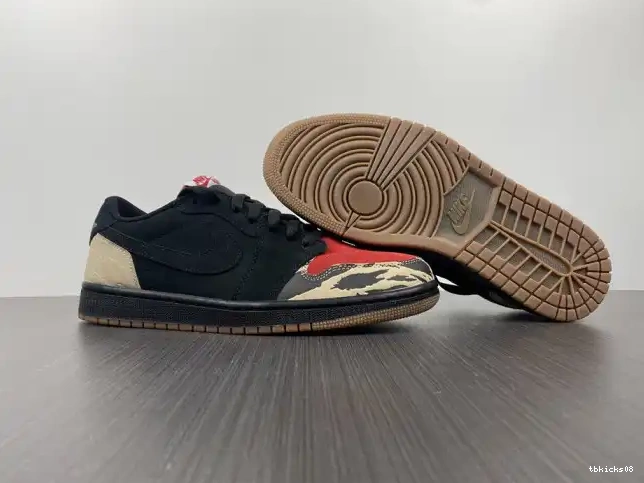 Cheap TBkick DN3400-001 Jordan 1 SoleFly Carnivore Low x Air 0404